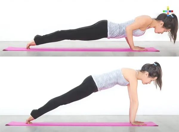 Breast Recovery Exercises - Push-ups 