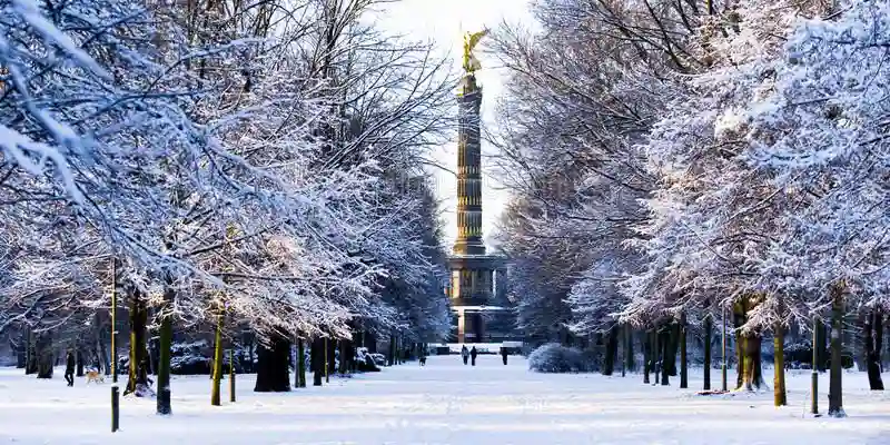 Winter in Berlin, Germany
