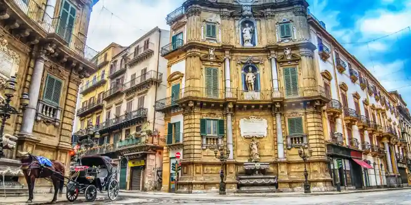 Winter in Palermo, Italy